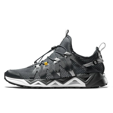 RAX Unisex Aqua Upstream Wasserschuhe, schwarz, atmungsaktives Mesh-Obermaterial, rutschfeste Sohle, Outdoor-Abenteuer.